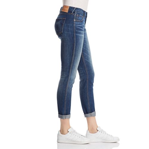  True Religion Cameron Caballo Flap Boyfriend Jeans in Vintage Hard Press