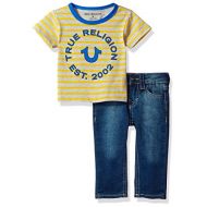 True Religion Baby Boys Stripe Tee Set