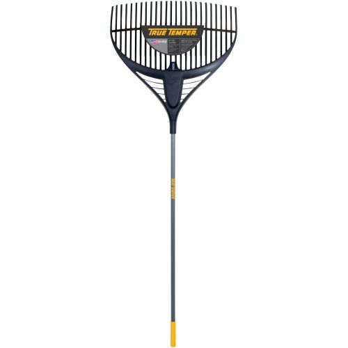  True Temper 2919200 64 Collector Series Poly Leaf Rake with 26 Steel Handle