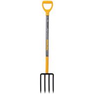 True Temper 2812200 46 4-Tine Steel Forged Spading Fork with Wood Handle