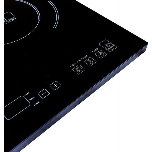  True induction Cooktop -Wolfe induction cookware True Induction 2 burner portable cooktop with 5 pc induction cookware