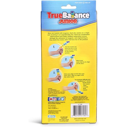  [아마존베스트]TrueBalance Coordination Game Balance Toy for Adults and Kids | Improves Fine Motor Skills (Junior)