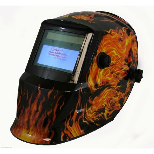  TruePower 09-1725 Solar Auto Darkening MIG Tig Skull Welding Helmet Welder Mask