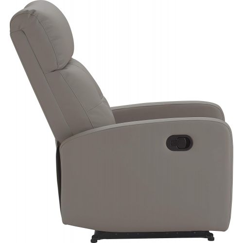  Truly Home UPH10163B Henderson Recliner Light Gray Light Gray