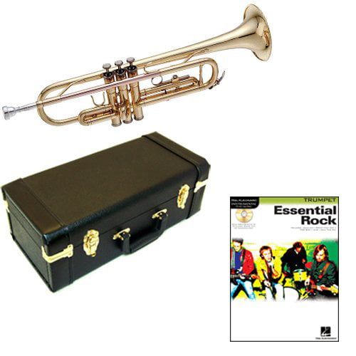  Trumpet Play Along Packs Baroque Play-Along Bb Student Trumpet Pack - Includes Trumpet wCase & Accessories & Barouque Play Along Book
