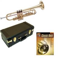 Trumpet Play Along Packs Classic Rock Bb Student Trumpet Pack - Includes Trumpet wCase & Accessories & Classic Rock Play Along Book