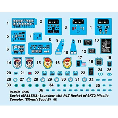  Trumpeter Soviet SS-1D SCUD-C Tactical Missile Launcher Building Kit (135 Scale)