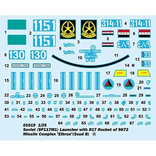  Trumpeter Soviet SS-1D SCUD-C Tactical Missile Launcher Building Kit (135 Scale)