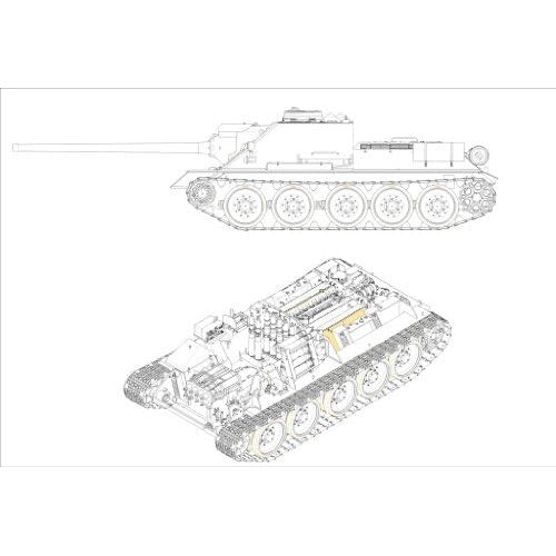  Trumpeter Soviet SU-100 Tank Destroyer Model Kit