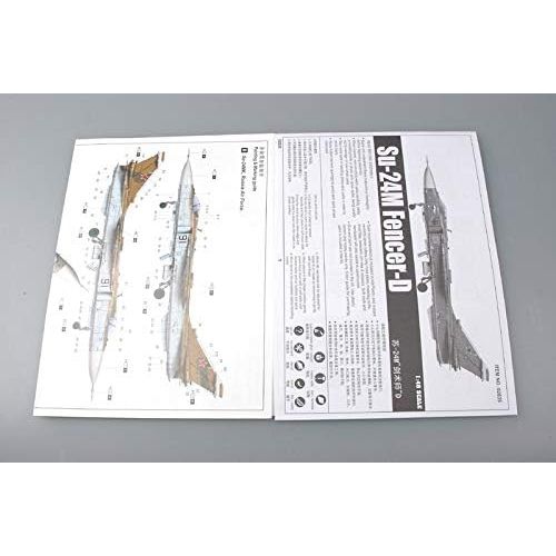 Trumpeter 148 Sukhoi Su24M Fencer D Russian Attack Aircraft Model Kit