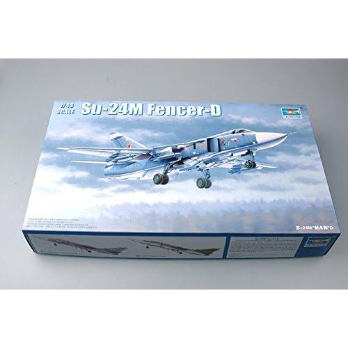  Trumpeter 148 Sukhoi Su24M Fencer D Russian Attack Aircraft Model Kit