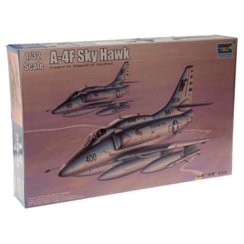  Trumpeter 132 A4F Skyhawk Attack Aircraft Model Kit