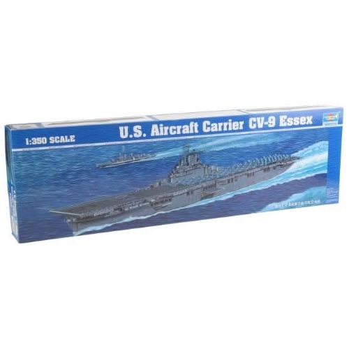  Trumpeter 1350 USS Essex CV9 Aircraft Carrier Model Kit