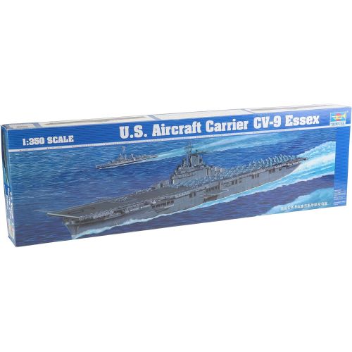  Trumpeter 1350 USS Essex CV9 Aircraft Carrier Model Kit