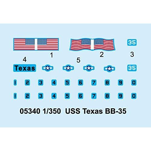  Trumpeter TRP05340 1:350 USS Texas BB-35 [Model Building KIT]