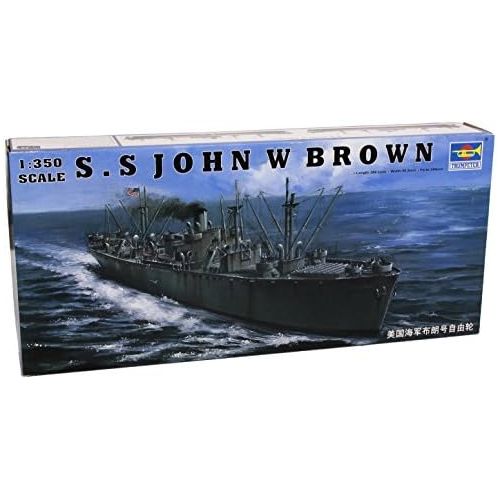  Trumpeter 1350 Scale SS John W Brown Liberty Ship