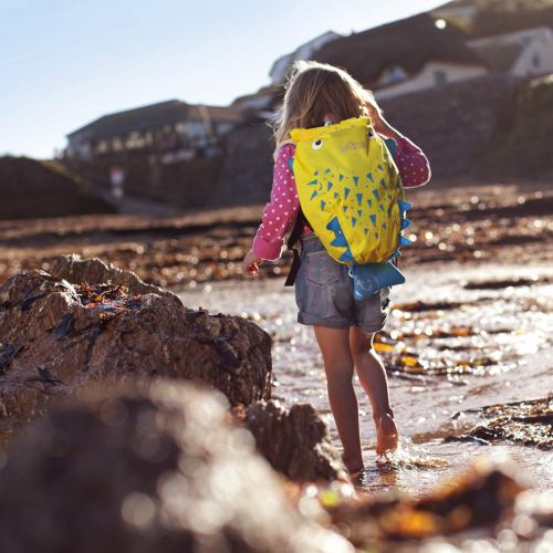  Trunki Kid’s Waterproof Swim & Gym Bag  PaddlePak Spike Pufferfish (Yellow)