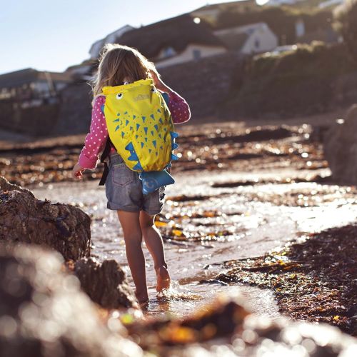  Trunki Kid’s Waterproof Swim & Gym Bag  PaddlePak Spike Pufferfish (Yellow)