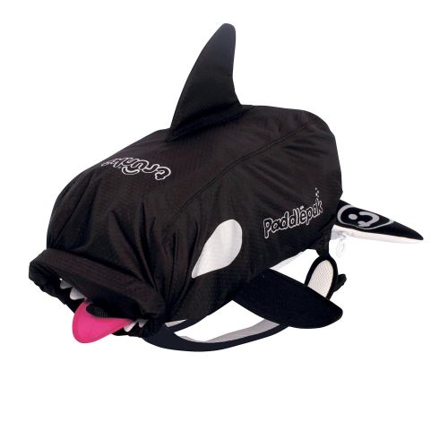  Trunki Kid’s Waterproof Swim & Gym Bag  PaddlePak Kaito the Whale (Black)