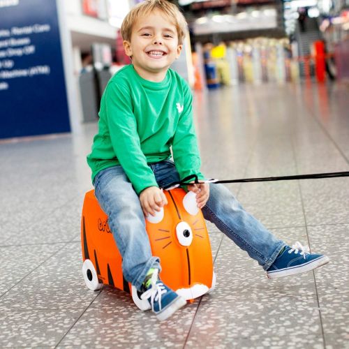  Trunki: The Original Ride-On Suitcase NEW, Tipu (Orange)