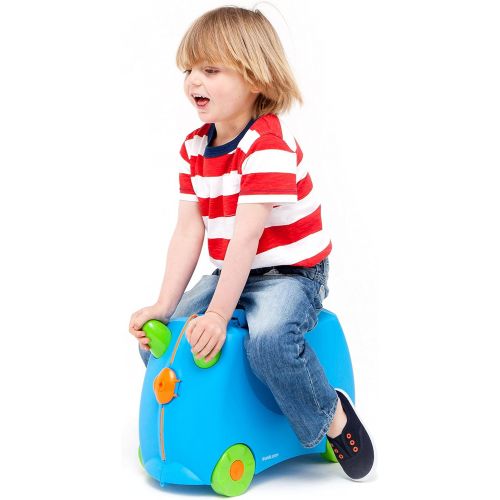  Trunki: The Original Ride-On Suitcase NEW, Tipu (Orange)