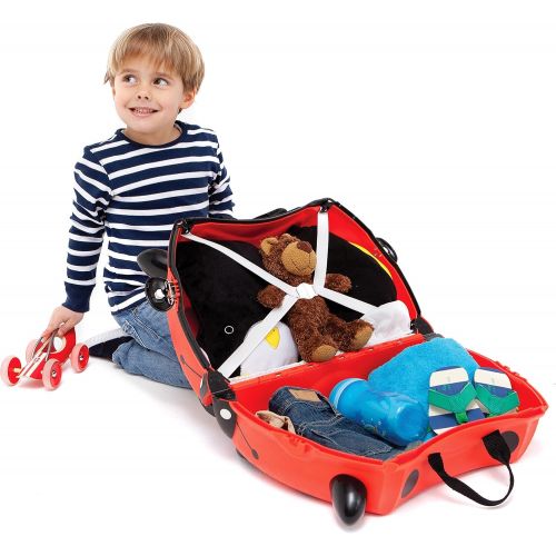  Trunki: The Original Ride-On Suitcase NEW, Tipu (Orange)