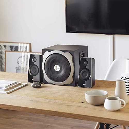  [아마존베스트]Trust Vigor 2.1 Wood Speaker System with Subwoofer