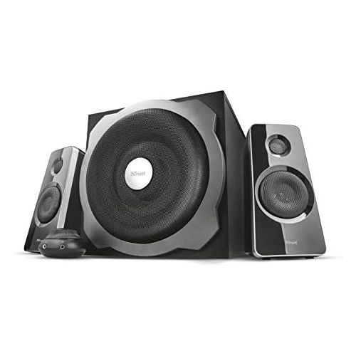  [아마존베스트]Trust Vigor 2.1 Wood Speaker System with Subwoofer