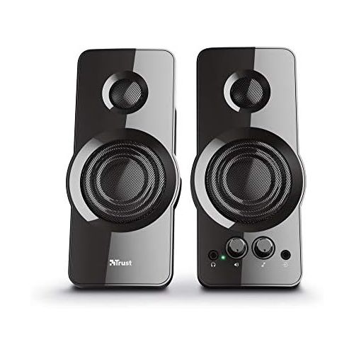  [아마존베스트]Trust Orion 36W USB Powered 2.0 PC Speaker for Computer and Laptop - Black