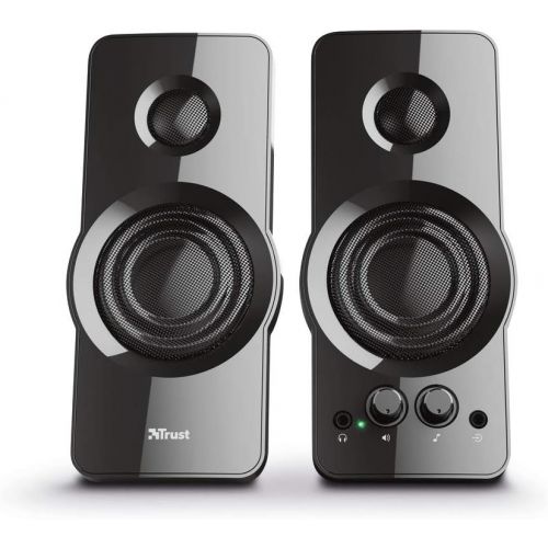  [아마존베스트]Trust Orion 36W USB Powered 2.0 PC Speaker for Computer and Laptop - Black