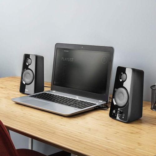  [아마존베스트]Trust Tytan 2.0PC Speaker Set 2.036W and USB Power Supply, Black