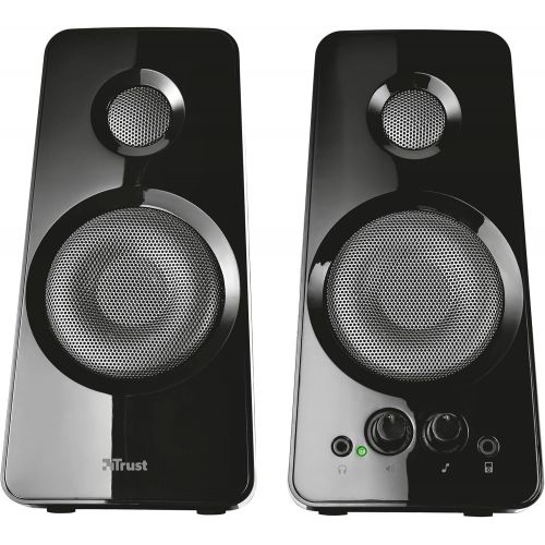  [아마존베스트]Trust Tytan 2.0PC Speaker Set 2.036W and USB Power Supply, Black