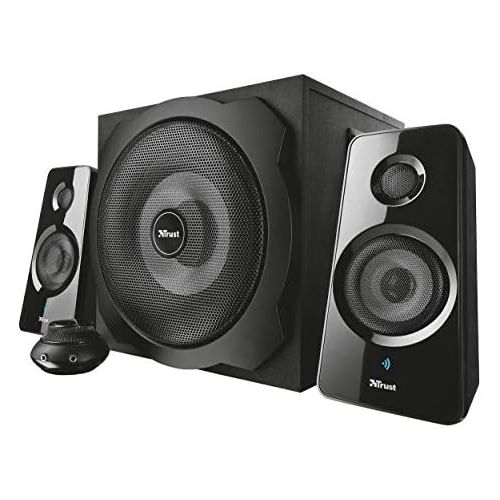  [아마존베스트]Trust Vigor 2.1 Wood Speaker System with Subwoofer