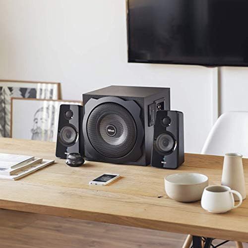  [아마존베스트]Trust Vigor 2.1 Wood Speaker System with Subwoofer