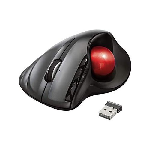  [아마존베스트]Trust Sferia Wireless Trackball Mouse Ergonomic Design 10 m Range Laser Sensor