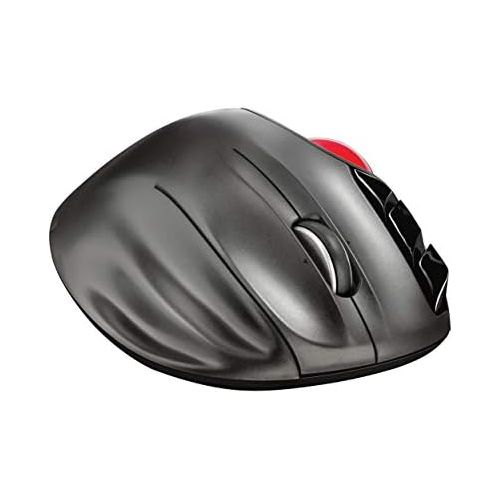  [아마존베스트]Trust Sferia Wireless Trackball Mouse Ergonomic Design 10 m Range Laser Sensor