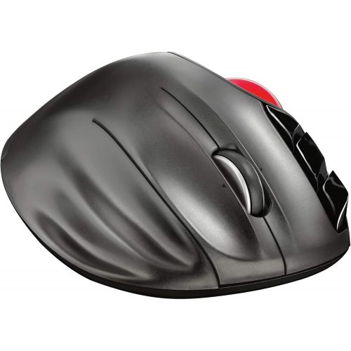  [아마존베스트]Trust Sferia Wireless Trackball Mouse Ergonomic Design 10 m Range Laser Sensor