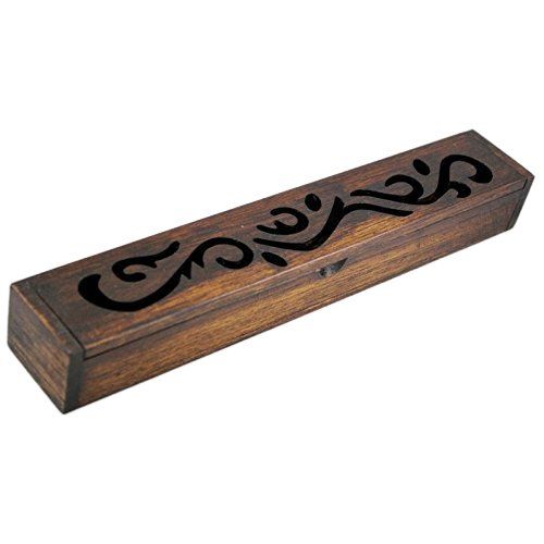  인센스스틱 Trust- Incense Holder Burner Stick Box Wood Brown Handmade Craft