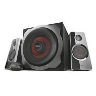 [아마존핫딜]Trust Gaming Trust GXT 4628 Thunder 2.1 Lautsprechersystem (mit Subwoofer und LED-Beleuchtung, 120 Watt) schwarz