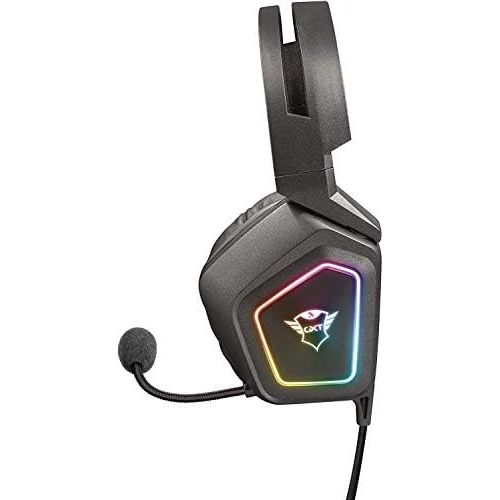  [아마존베스트]Trust Gaming Trust GXT 450 Blizz 7.1 USB Gaming Headset 7.1 Virtual Surround Sound for PC Laptop LED Lighting