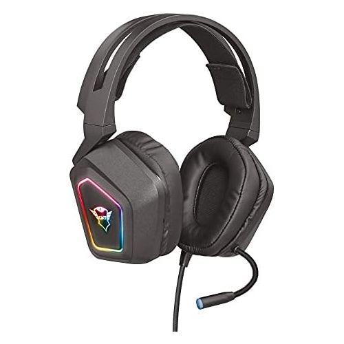  [아마존베스트]Trust Gaming Trust GXT 450 Blizz 7.1 USB Gaming Headset 7.1 Virtual Surround Sound for PC Laptop LED Lighting