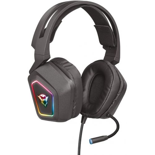  [아마존베스트]Trust Gaming Trust GXT 450 Blizz 7.1 USB Gaming Headset 7.1 Virtual Surround Sound for PC Laptop LED Lighting