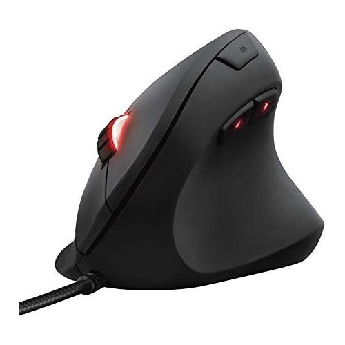  [아마존베스트]Trust Gaming GXT 144 Rexx Vertical Gaming Mouse (10,000 DPI, 6 Programmable Buttons, RGB LED Lighting, Ergonomic Design Against Mouse Arm/Tennis Elbow (RSI Syndrome))