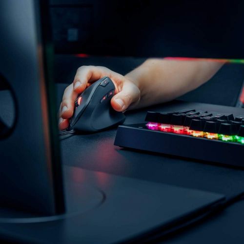  [아마존베스트]Trust Gaming GXT 144 Rexx Vertical Gaming Mouse (10,000 DPI, 6 Programmable Buttons, RGB LED Lighting, Ergonomic Design Against Mouse Arm/Tennis Elbow (RSI Syndrome))