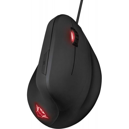  [아마존베스트]Trust Gaming GXT 144 Rexx Vertical Gaming Mouse (10,000 DPI, 6 Programmable Buttons, RGB LED Lighting, Ergonomic Design Against Mouse Arm/Tennis Elbow (RSI Syndrome))