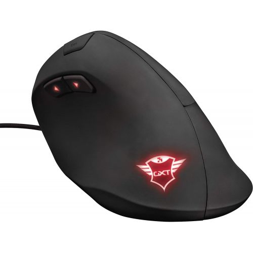  [아마존베스트]Trust Gaming GXT 144 Rexx Vertical Gaming Mouse (10,000 DPI, 6 Programmable Buttons, RGB LED Lighting, Ergonomic Design Against Mouse Arm/Tennis Elbow (RSI Syndrome))