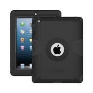 Tryten Trident CASE, ISHIELDZ Antimicrobial Cell Phone Case for Apple iPad 234 - Black