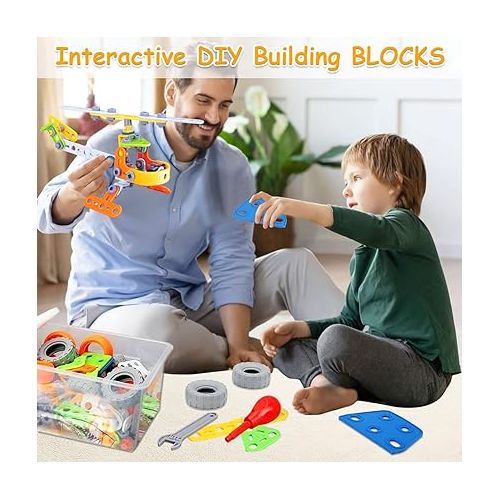  10 in 1 STEM Toys for 5 6 7 8+ Year Old Boy Birthday Gifts Building Kids Ages 4-8 5-7 6-8 Educational Stem Activities Robot Toy Boys 4-6 4-7 Build and Play Construction Set Creative Games