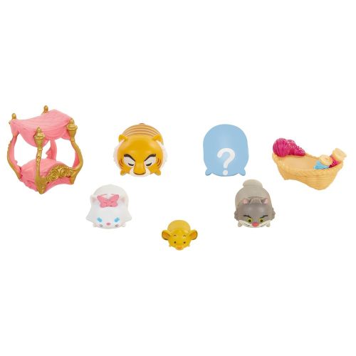  Tsum Tsum Disney 7 Pack Figures Series 7, Style #1, Cat Pack Toy Figure
