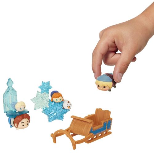  Tsum Tsum Disney -Tsnowy Fun 8Piece Frozen Theme Collectible Set Collectible Figures
